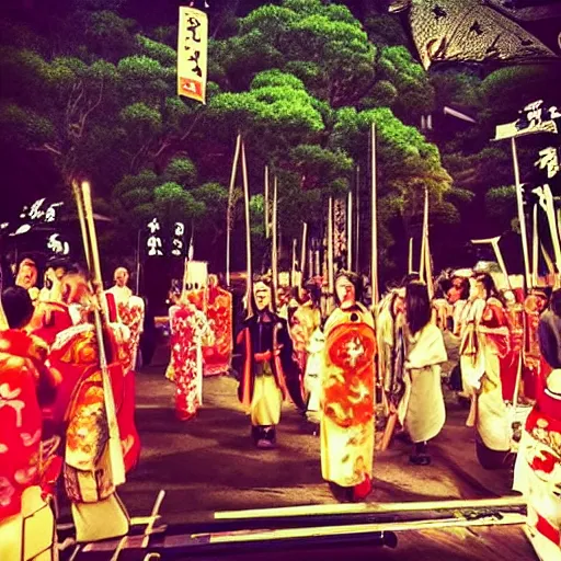 Prompt: photo of a Japanese matsuri, cinematic, beautiful, fun, instagram, amazing,