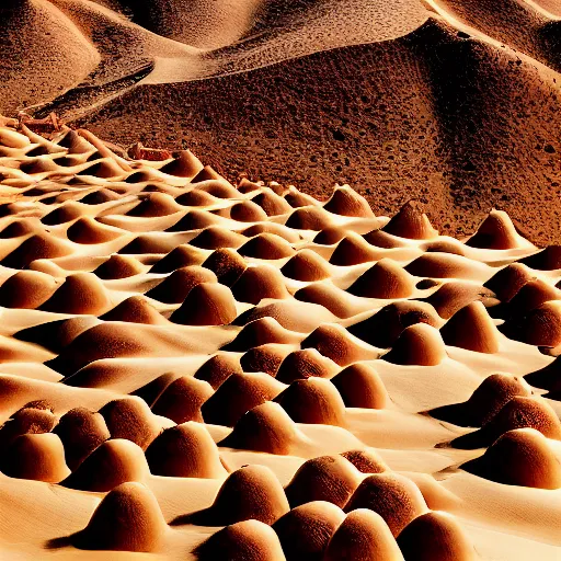 Image similar to desert full of all kinds of desserts, photography