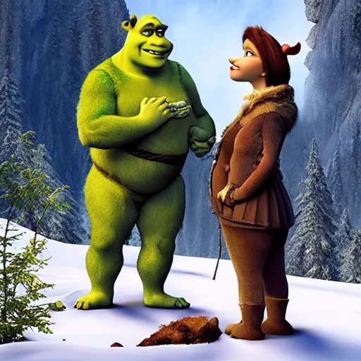 Prompt: shrek “ twin peaks movie still ” 1 0 2 4 x 1 0 2 4