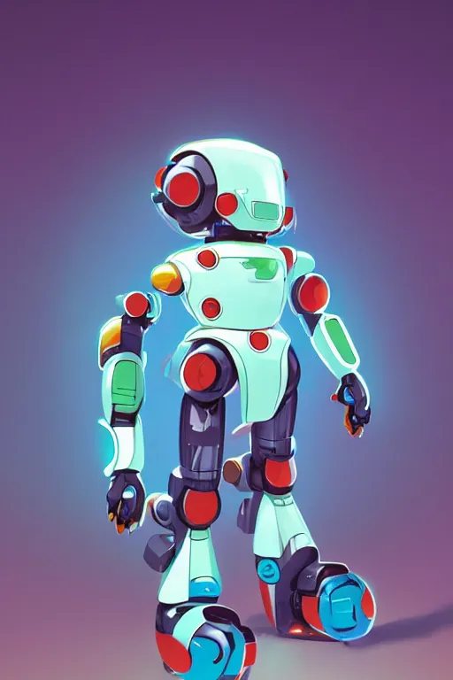 Image similar to metabots medabots medarotto medarot robot minimalist comics helmet mask neon cybereye, behance hd by jesper ejsing, by rhads, makoto shinkai and lois van baarle, ilya kuvshinov, rossdraws global illumination ray tracing hdr radiating a glowing aura