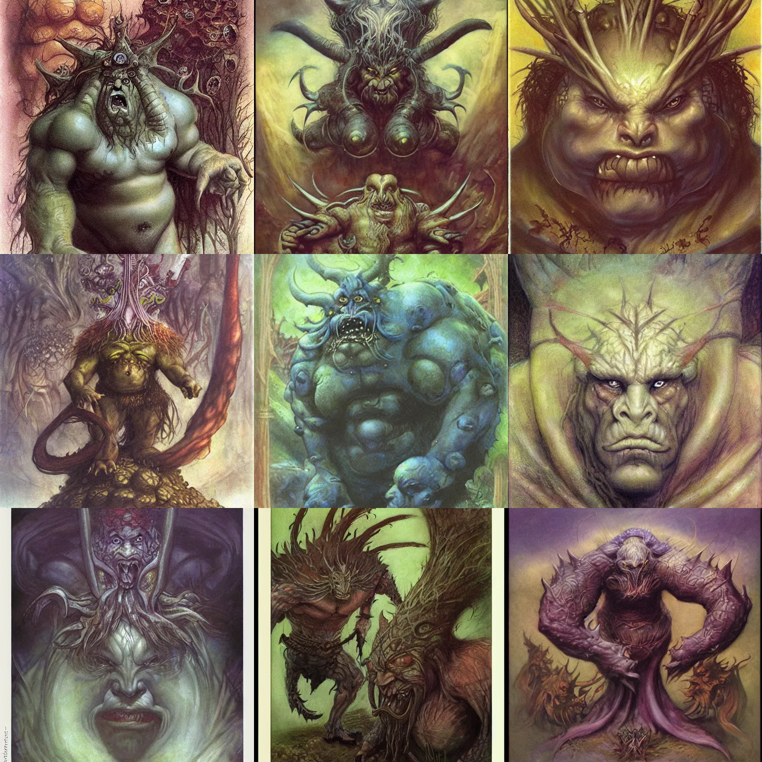 Prompt: Nivek Ogre by Brian Froud