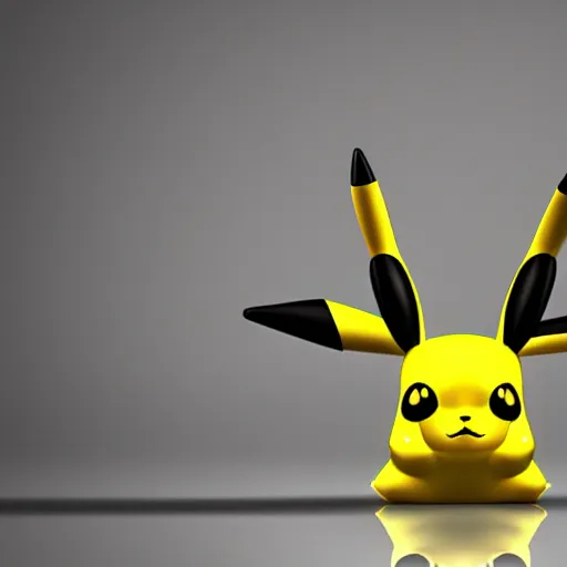 Image similar to a pikachu plushie, 3 d octane render, photorealistic, hyperdetailed, rtx, hdr, 8 k, 5 0 mm lens.