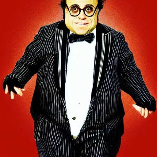 Image similar to Danny DeVito as Beetlejuice