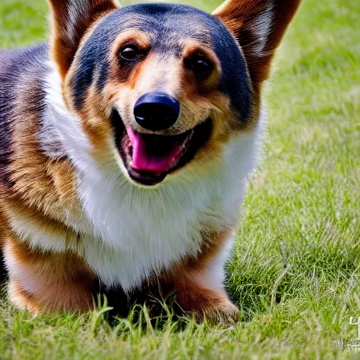 Prompt: a hybrid between a corgi and a brown bear, photography, documentary, wildlife, national geographic channel, discovery channel, award winning, 8 k