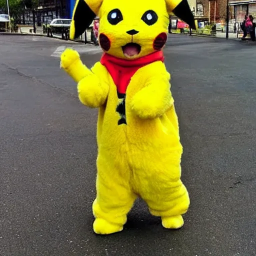 Image similar to Pikachu furrsuit
