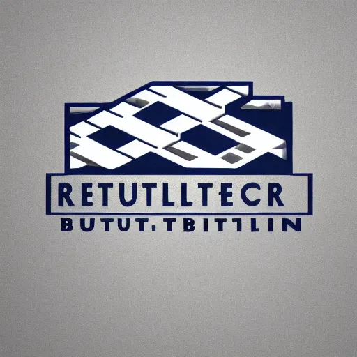 Image similar to a recursive logo representing brutalism