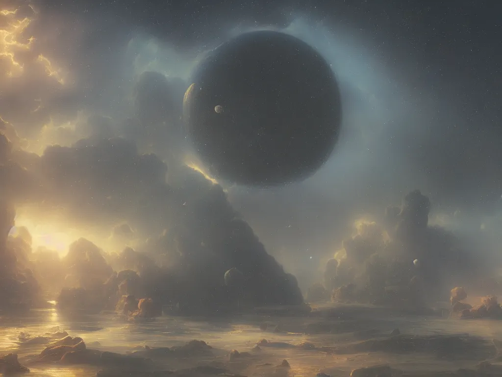 Image similar to f / 4 aperture, the universe is a spheroid region 7 0 5 meters in diameter, sunlight study, art nouveau, by rachel ruysch and ( ( ( ( ( ivan aivazovsky ) ) ) ) ) and ( ( ( ( ( lisa frank ) ) ) ) ), 8 k, octane render