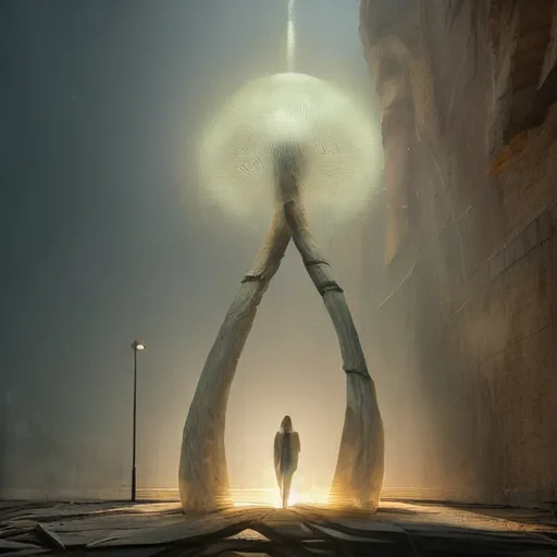 Image similar to hyperrealistic time portal, stunning 3 d render inspired by istvan sandorfi & greg rutkowski, perfect symmetry, dim volumetric cinematic lighting, 8 k octane comprehensive render, extremely mega hyper - detailed and lifelike attributes & atmosphere, intricate, realistic flesh texture, masterpiece, artstation, stunning,