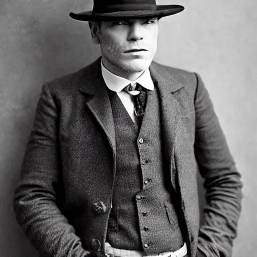 Prompt: basque ewan mcgregor dressed as a gentleman in early 2 0 th century style