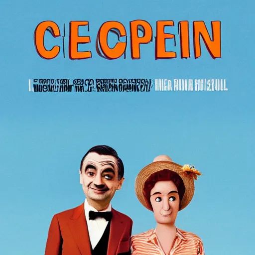 Image similar to criterion collection cover art for the film Mr. Bean goes on Holiday