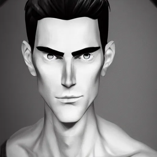 Image similar to Dean Venture in real life a long gaunt face and skinny body and neck, very thin, realistic, very realistic, hyperrealistic, highly detailed, very detailed, extremely detailed, detailed, digital art, oil painting, trending on artstation, headshot and bodyshot, detailed face, very detailed face, extremely detailed face, HD Quality, 8k resolution, very very detailed face, real life