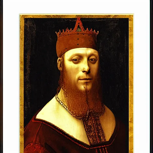 Prompt: King Von by Leonardo DaVinci