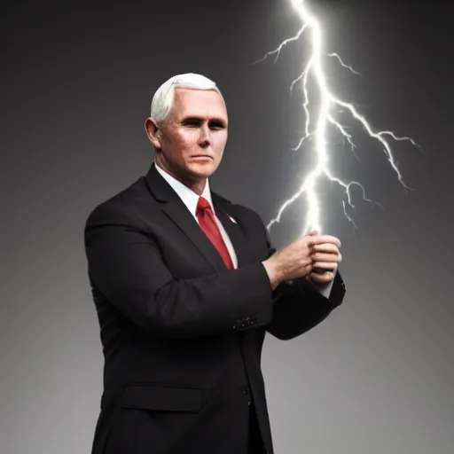 Image similar to mike pence lightning wizard