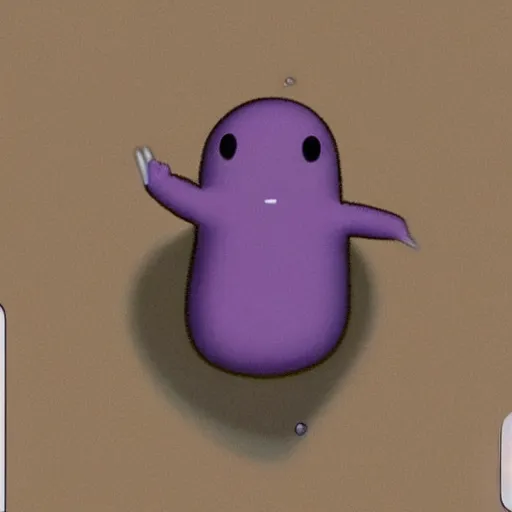 Image similar to mixture between ditto and jynx