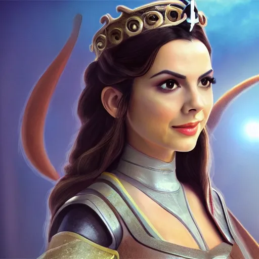 Image similar to victoria justice as princess padme in star wars episode 3, 8 k resolution, cinematic lighting, anatomically correct