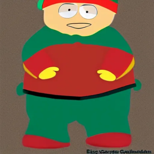 Image similar to Eric Cartman as a human