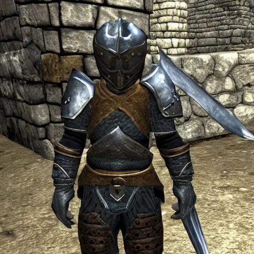 a baby with armor in skyrim | Stable Diffusion | OpenArt