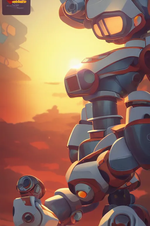 Image similar to metabots medabots medarotto medarot robot minimalist comics, behance hd by jesper ejsing, by rhads, makoto shinkai and lois van baarle, ilya kuvshinov, rossdraws global illumination ray tracing hdr radiating a glowing aura