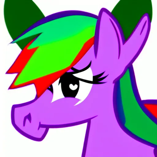 Prompt: stoner pony from my little pony, marijuana themed, art, smoke everywhere, colorful