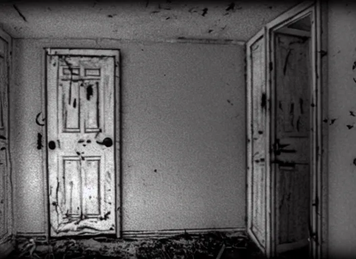 Prompt: the scariest thing ever, liminal space, nightmare fuel, grotesque, cursed, found footage, necromorph, back rooms