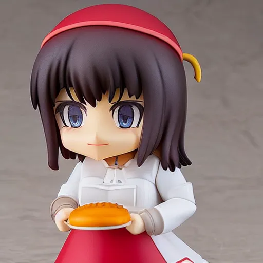 Image similar to hamburger, nendoroid, figurine, detailed product photo