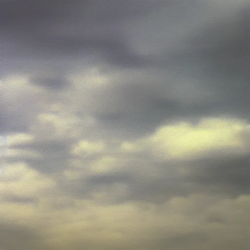 Image similar to “small town cloudy sky realistic panting”