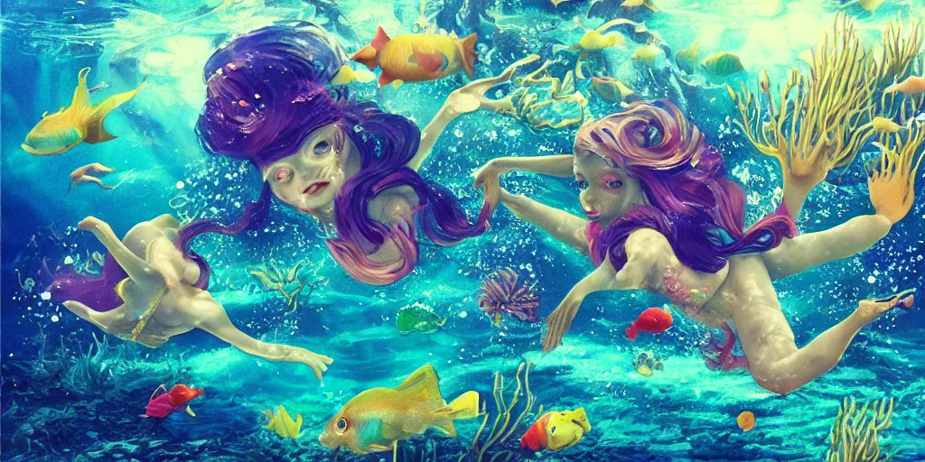 Image similar to underwater magic