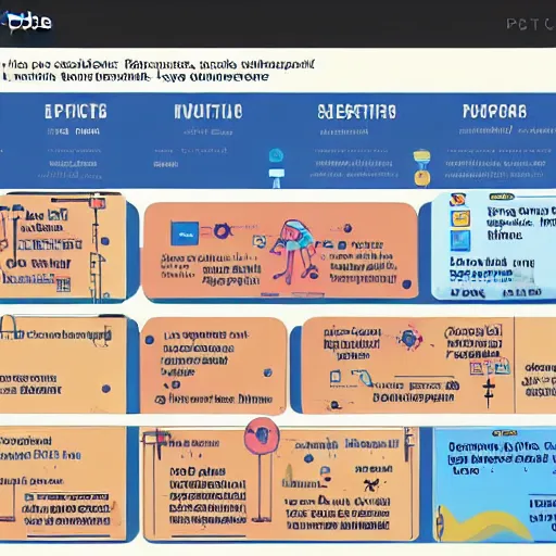 Image similar to a simple micro-service deployed to Kubernetes, presented at keynote by CEO, trending on Artstation, by Visual Capitalist