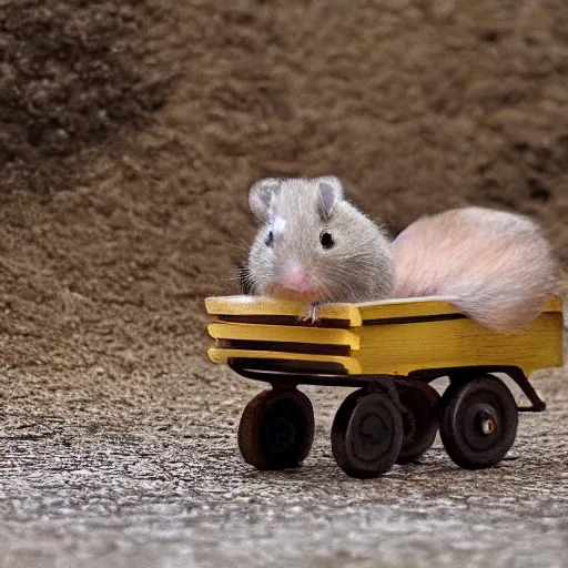 Image similar to hamster-truck