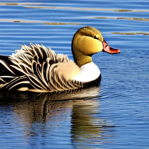 Image similar to duck killing goose