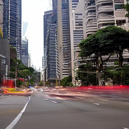 Image similar to avenida paulista, by greg girard