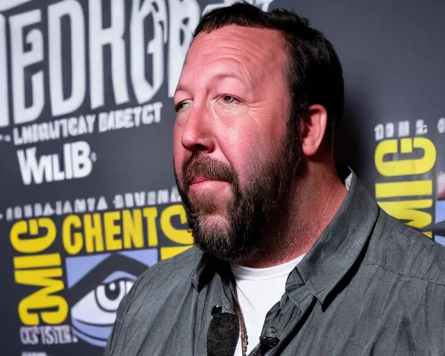 Prompt: sad bert kreischer