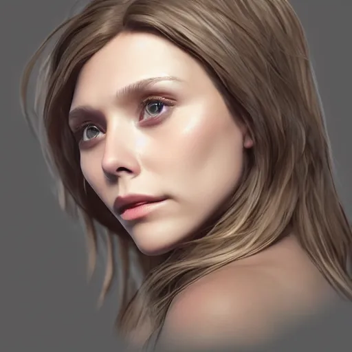 Image similar to [ [ [ lightbulb ] ] ]!! has an elizabeth olsen face, trending on zbrush, unreal engine 5, cgsociety contest winner, intricate, detailed, 4 k quality, concept art