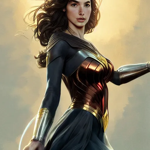 Prompt: ultra realistic illustration, gal gadot as hermione anime, intricate, elegant, highly detailed, digital painting, artstation, concept art, smooth, sharp focus, illustration, art by artgerm and greg rutkowski and alphonse mucha and wlop