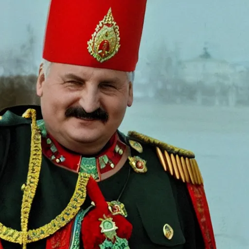 Image similar to Alexander Lukashenko as a genie