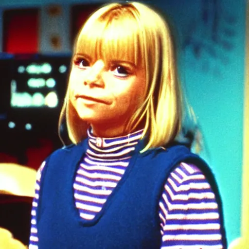 Prompt: still of France Gall in a Studio Ghibli film, very detailed, trending on tumblr, very cute face