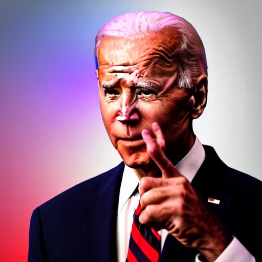 Image similar to joe biden in dark shadow very angry glowing red laser eyes, backlit, 8 k, rule of thirds, ultra detailed.