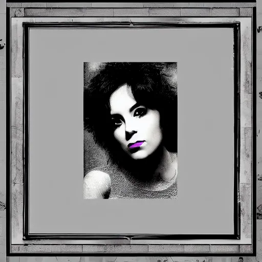 Image similar to a beautiful stylize photo real portrait of the singer LP