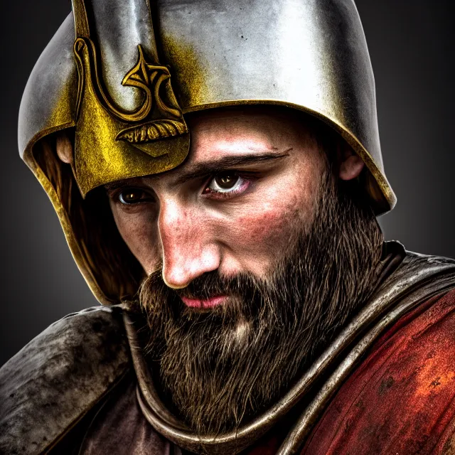 Image similar to photo of a holy cleric warrior, highly detailed, 4 k, hdr, smooth, sharp focus, high resolution, award - winning photo