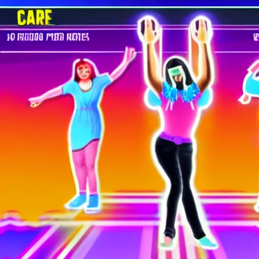 Image similar to jesus in just dance game