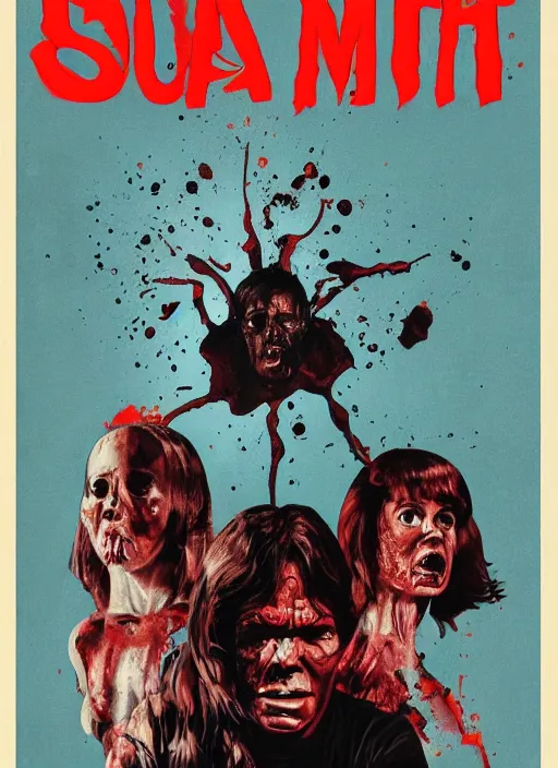 Prompt: Squirm (1976) poster as a 2018 Blumhouse horror movie, highly detailed