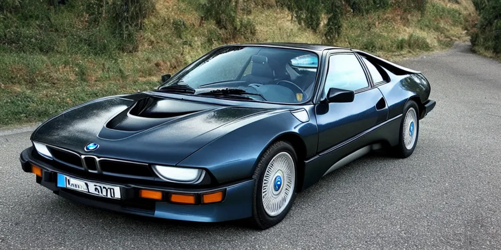 Image similar to “1980s BMW I8”