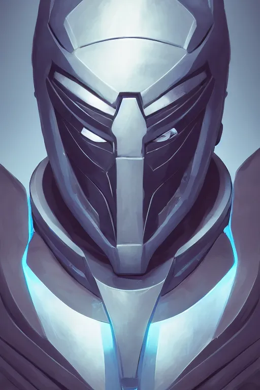 Image similar to epic mask helmet robot ninja portrait stylized as fornite style game design fanart by concept artist gervasio canda, behance hd by jesper ejsing, by rhads, makoto shinkai and lois van baarle, ilya kuvshinov, rossdraws global illumination radiating a glowing aura global illumination ray tracing hdr render in unreal engine 5