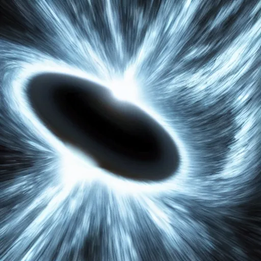 Image similar to scientists accidentally creating a black hole in their lab, photorealistic