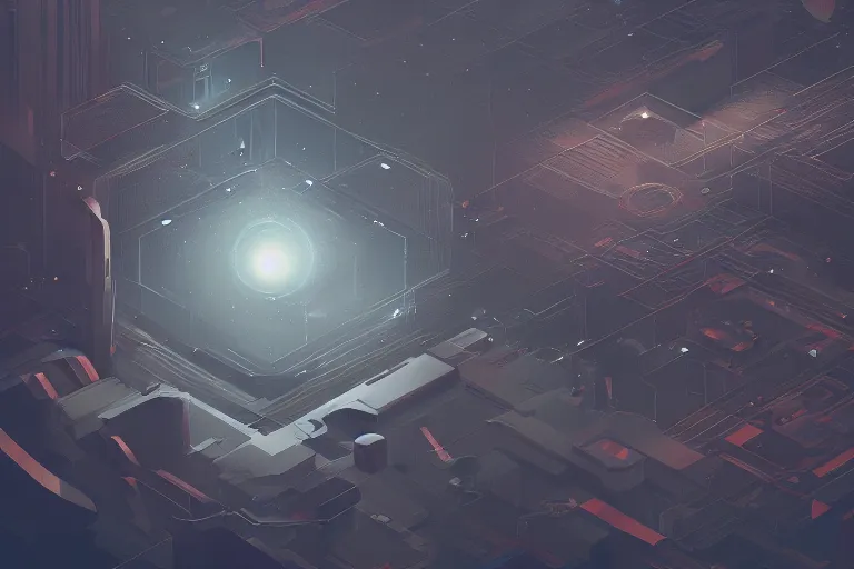 Image similar to wide shot of giant complex server in subtle spherical digital space, highly detailed, smooth, sharp focus, illustration, beautiful, geometric, trending on artstation, cinematic, artwork by WLOP