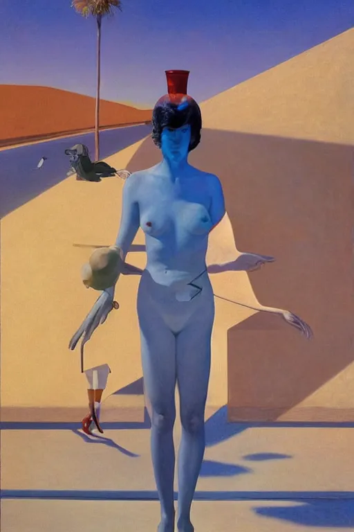 Image similar to liminal vaporwave surrealism dreams, painted by Edward Hopper, painted by salvador dali, painted by moebius, airbrush