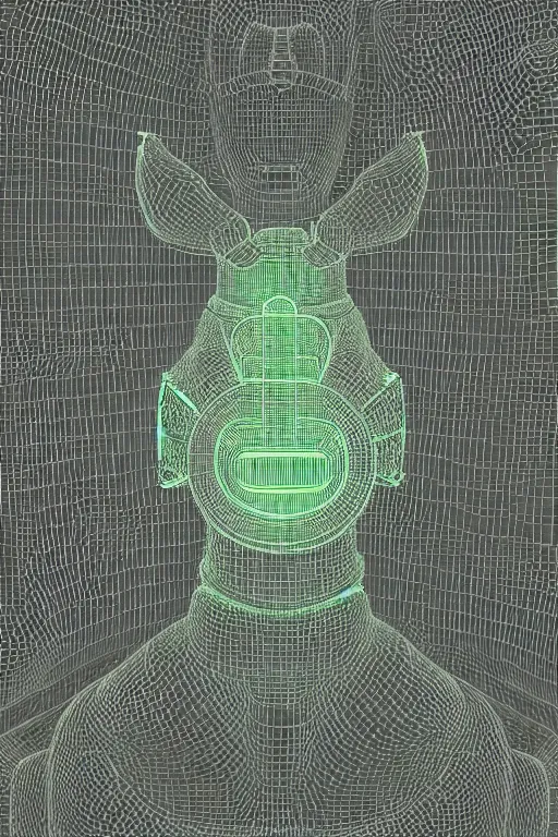 Prompt: robot duck concept portrait, 3 d fractal metallic ceramic neon lcd, intricate wires, detailed, sharp focus, pastel, intricate, realistic, smooth, volumetric lighting, digital painting, by miyazaki