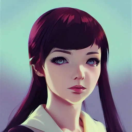 Image similar to ilya kuvshinov