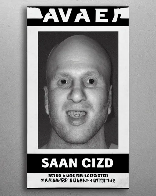 Image similar to avram glazer wanted dead or alive, owner of manchester united football club, wanted poster, bolo poster, pure evil, devils horns, avram glazer, satan, hell, 8 k, symmetry, cinematic lighting