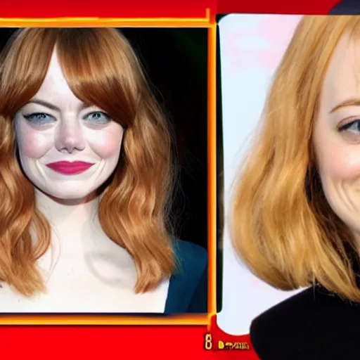 Prompt: emma stone is gollum from lord of the rings, gollum look a like, the hobbit gollum, LOTR, big eyes, 3 strands of hair, bad teeth, 8k, ultra real